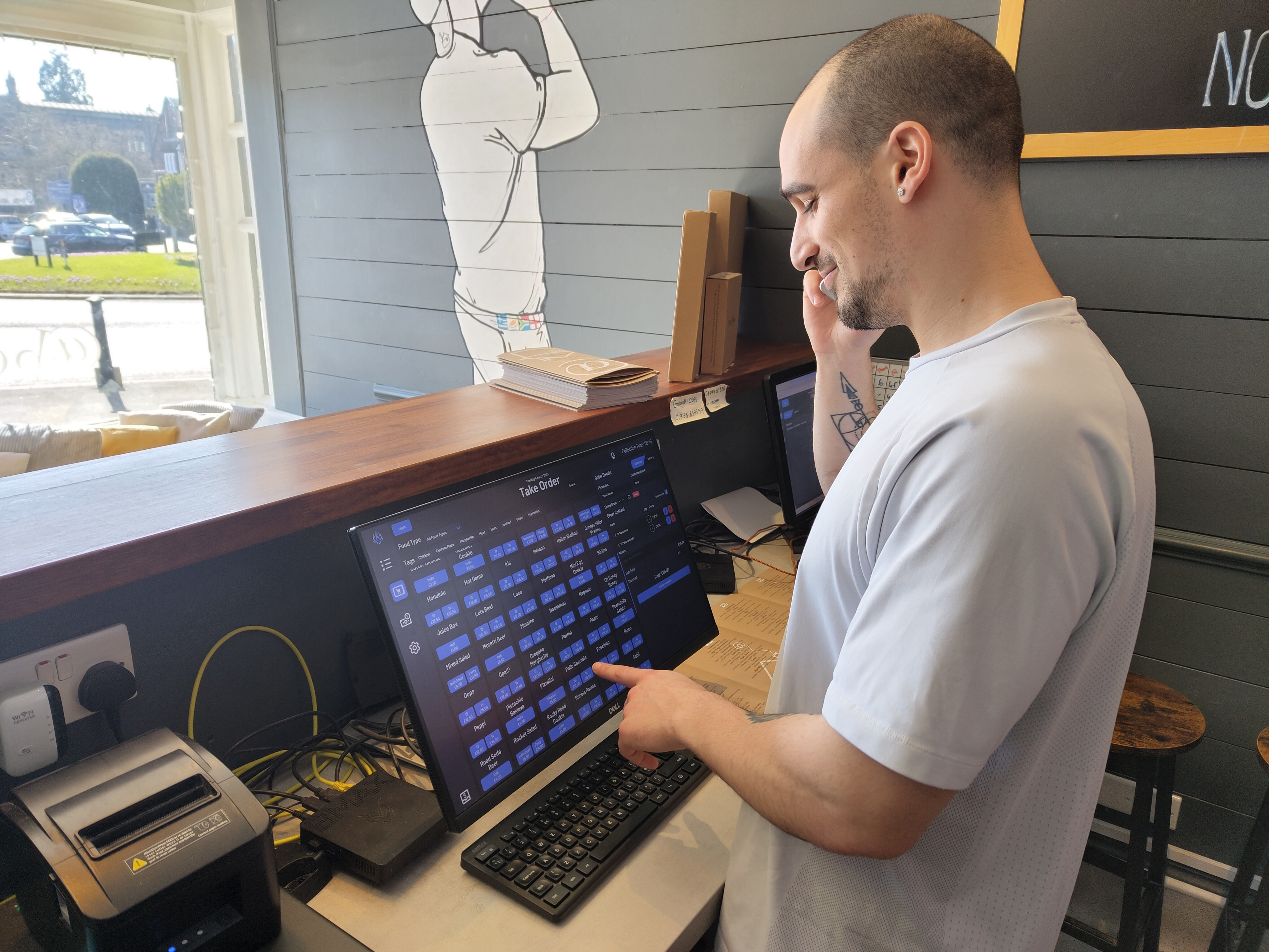 POSperity POS being used